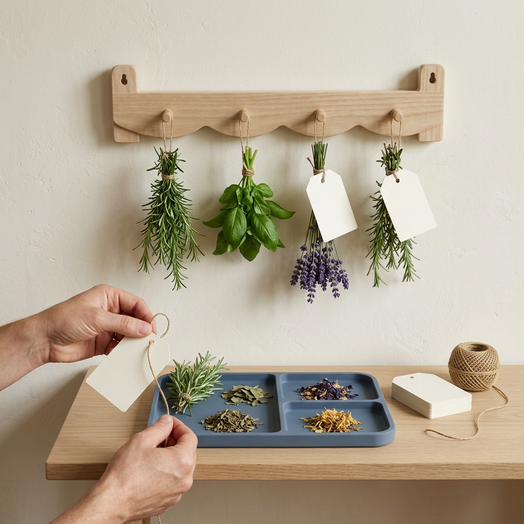Complete Herb Drying Station Set