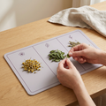 Silicone Herb Sorting Mat with Section Guide