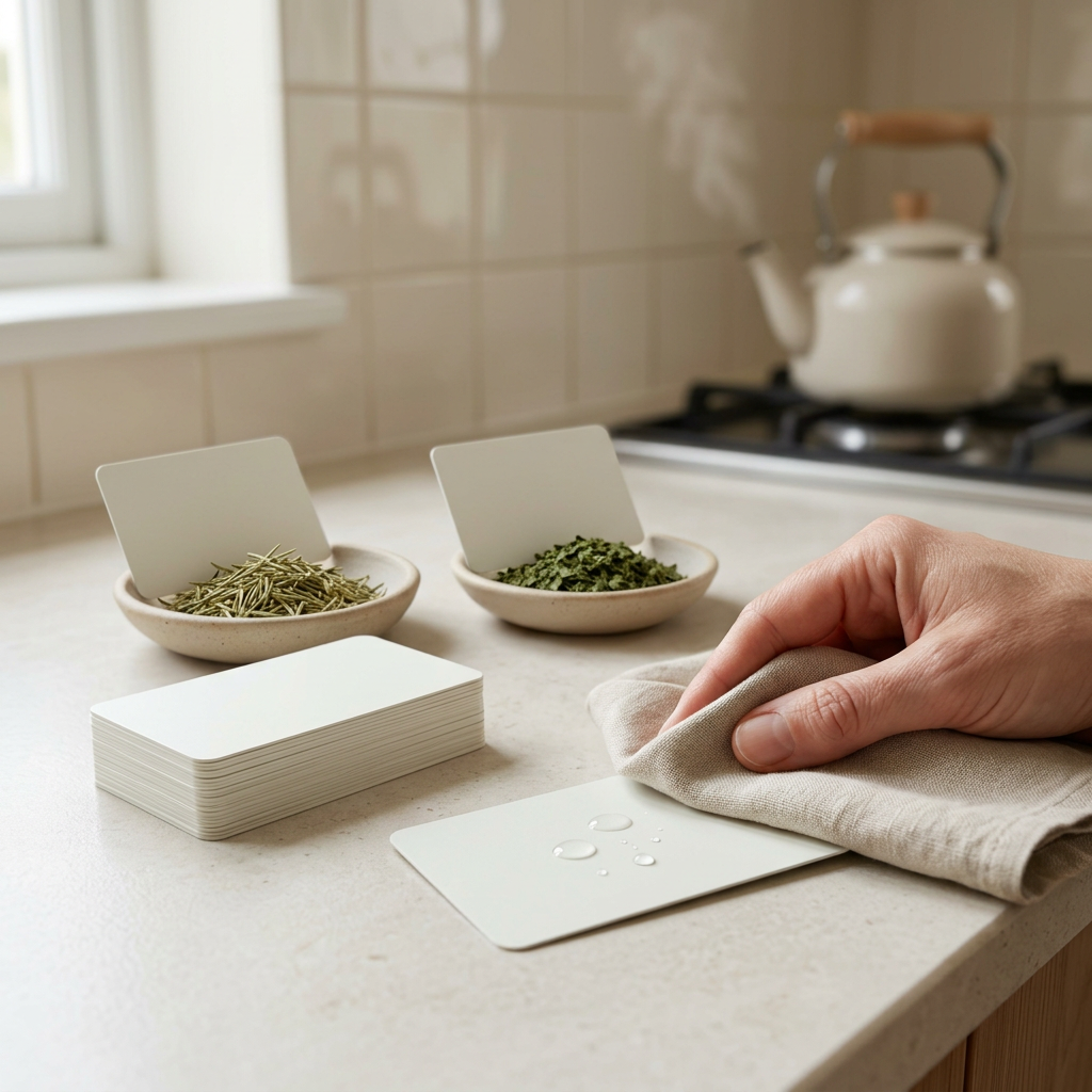 Waterproof Herb Label Cards, 50 Pack
