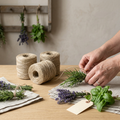 Natural Hemp Twine for Herb Bundles, 3 Rolls